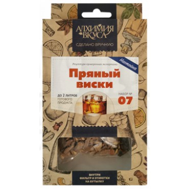  Набор Алхимия вкуса № 7 для приготовления настойки "Пряный виски", 33 г в Санкт-Петербурге